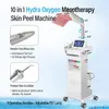 Offre spéciale mésothérapie haute pression Hydra Dermabrasion thérapie photodynamique 10 en 1 exfoliation de la peau nettoyage en profondeur contrôle de l'huile Aqua Peel Machine d'humidité