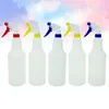 Storage Bottles 750ml Spray Leak Proof With Commercial Trigger Sprayer Handheld For Cleaning Product 5pcs