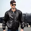 Men's Jackets A2 Pilot Leather Coat Lapel Thickened Loose Solid Classic Punk Handsome Versatile Warm Comfortable Oversize Jacket