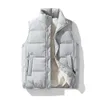 Jesień i zima nowe krajowe standard 90 Velvet White Duck Down Trend Tank Top Warm Down Jacket for Men's Fashion Wszechstronna kamizelka