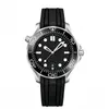 ブランドメンズウォッチ高品質42mm自動機械式時計豪華な時計ラバーバンドサファイアデザイナーウォッチフォーメン