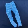 Мужские брюки Stacked Jogger Cargo Спортивные штаны Толстые флисовые спортивные штаны с карманами Мужская одежда Самые продаваемые товары 2024 одежда T240126