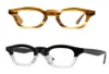 Hommes lunettes optiques cadre marque montures de lunettes lunettes de mode Vintage le masque fait à la main TOP qualité lunettes de myopie avec Cas8462377