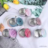 2PCS Candle Holders 1PC Round Candle Tin Jars For DIY Aroma Candle Holder Home Dry Spices Tea Candy Storage Case