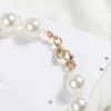 Łańcuchy y1ub słodki naszyjnik bransoletki dla dzieci imitujące perełki perłowe zestawy biżuterii