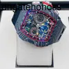 Richardmills Orologio Orologi meccanici automatici svizzeri Serie uomo Rm6501 Ntpt Doppio timer di monitoraggio dell'ago dotato di catena veloce da uomo 8UQN