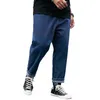 Mode Streetwear hommes jean coupe ample bleu Baggy jean droit Denim pantalon Homme jambe large jean marque hommes vêtements 29-48 240122
