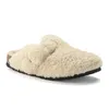 Bostons Clogs Dhgate Designer Slippers For Mens Womens Burkenstock Sandals Fur Slides Platform Flip Flops Budle Sliders Luxurys Loafers Casual Shoes