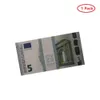 Prop denaro stampato completo a 2 lati Uno stack US US Dollar Eu Bills per film April Day Day Kids244xkeeg