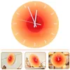 Väggklockor Dual Syfte Round Clock Office for Living Room Acrylic Modern Style