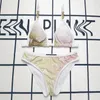 Trajes de baño de diseñador para mujer 2024SS Verano Mujer sexy Bikinis Cartas de moda Imprimir Traje de baño Trajes de baño de alta calidad para mujer G1981