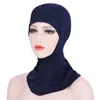 Vêtements ethniques Foulard pour femmes Hijabs Bandanas Chapeaux de prière Turban turc Wrap Foulards Foulard musulman Châle Undercap Skullcap