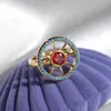 Bant Yüzük Winx Classic Club Stella Ring Moda Yüksek Kalite Tam Kristal Bakır Açık Ayarlanabilir Yüzük Karikatür Cosplay Takı Toptan 240125