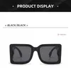 Fashion Designer Sunglasses Men Sunglasses for Women Black and Honey Big Full Frame Dark Grey Dark Brown Lenses Retro Classic UV400 Protection Sunglasses