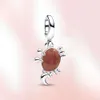 Sterling Sier Crab Charm Murloc Black Pearl Hanger Murano Herocross Fit Originele Armband Vrouwen Liefde Cadeau