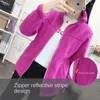 Women's Jackets MOONBIFFY Fleece Jacket Women Men Double-sided Can Be Worn In Autumn And Winter Thickened