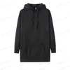 Männer Hoodies Sweatshirts Mode Trend Damen Einfarbig Lose Langarm Verdickte Hoodie Frau T240126