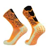 Sports Socks New Camo Outdoor Sports Breattable Sweat-Wicking Soccer Socks Competition Training Non Slip Silicone Football Socks YQ240126