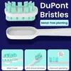 Toothbrush Replacement Brush Heads For Xiaomi Mijiat300/T500 Electric Toothbrush Soft Bristle Nozzles With Caps Sealed Package