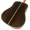 41D45 Series Solid Wood Profile gul lackerad akustisk akustisk gitarr