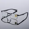 Okulary przeciwsłoneczne mężczyźni czytanie okularów kobiety Tr90 metal Presbyopia anty niebieskie światło blokujące okulary okulary okulary recepty rama