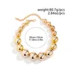 Anhänger Halsketten übertrieben Mode große Perlen Halskette für Frauen Hochzeitstemperament Maxi Kette
