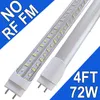 4FT T8 T10 T12 LED Tubo Lâmpadas 48 "G13 18W 6000K Branco Fresco AC85-265V Substituição Fluorescente Dual-end Powered Ballast Bypass Clear Cover usastock