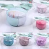 2PCS Candle Holders 1PC Round Candle Tin Jars For DIY Aroma Candle Holder Home Dry Spices Tea Candy Storage Case