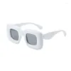 Sunglasses S Inflatable Funny Square Street 2024 Fashion Glasses Novelty Gift Concert Props