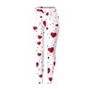 Leggings da donna San Valentino Leggings da donna San Valentino Stampa carina Pantaloni casual comodi per stivali da casa Estetica vintage