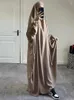 Vêtements ethniques Eid Capuchon Abaya Femmes musulmanes Vêtement de prière One Piece Jilbab Overhead Khimar Hijab Robe Ramadan Robe Niqab Vêtements islamiques