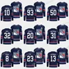 New York „Rangers“ 23 Adam Fox 2023-24 Alternate Navy Third Jersey 10 Artemi Panarin 32 Jonathan Quick 22 Jonny Brodzinski 12 Nick Bonino 71 Tyler Pitlick 50 Will Cuylle