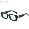 Mode OFF W Lunettes de soleil Designer Offs Blanc Cool Style Mode Classique Plaque épaisse Noir Blanc Carré Cadre Lunettes Hors Lunettes Homme Lunettes avec boîte d'origine 574