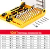 45 in 1 Mini Screwdriver Set, VCOO Torx Bit Tools Set, Small Precision Screwdriver Kit with Tweezers & Extension Shaft for Repair or Maintenance