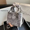 Patroon Klassiek Gedrukt Chinese Stijl Daifei Tas High-end Textuur Handtas Niche Ontwerp 2024 Nieuwe Enkele Schouder Crossbody