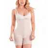 Damen-Shaper zum Abnehmen und Formen von Hüftgürteln, hochkomprimierte Kleidungsstücke, Bodysuit, trägerlos, freier Rücken