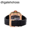 Richardmills Watch Swiss Watches Automatische mechanische Armbanduhr Chord Timing Code Full Rose Gold Rm 6501