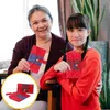 Envoltório de presente Tecido Chinês Envelope Vermelho Bolsa de Dinheiro Ano Pacote Saco Decorações de Cerimônia de Casamento