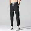 Men's Pants Nine-point Summer Thin Ice Silk Casual Trend Loose-fitting Sports Korean Quick-drying