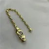 Exquisite Luxury Fashion Horseshoe Rope Knot 8 Clasp Chain Bracelet Men's Women's Designer Bracelet Gold-Plated and Diamond Couple's Bracelet Free Shipping
