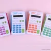 Calculatrices Étudiant Papeterie Outil de Comptabilité Calculatrice Comptable à Rabat Calculatrice Électronique avec Couverture Mini Calculatrice