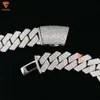 Lifeng Jewelry Hot 15 mm S Gold Iced Out Miami Hip Hop Pass Diamond Tter Vvs1 Moissanit Cuban Link Chain