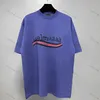 och balencigaas storlek balansiagalier herrar broderade tees polos nack runda t-shirts plus tryckt polar stil sommarkläder med gata ren bomull EG29