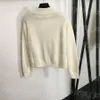 Mulheres de malha camisola jaqueta cardigan designer luxo manga longa blusas casaco primavera elegante casual jaquetas diárias