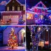 300 luci a stringa a LED solari per esterni, impermeabili, decorazioni da giardino, ghirlande di luci natalizie