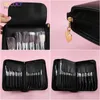 DOCOLOR Makeup Brushes Set 29st Professional Natural Hair Foundation Powder Contour Eyeshadow Make Up Borstes With PU Leather 240119