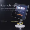 Tablet PC STAND 360 METAL MASA MABLİ Telefon Tutucu Ayarlanabilir Masaüstü Tablet Tutucu Cep Telefon Standı YQ240125