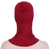 Vêtements ethniques Foulard pour femmes Hijabs Bandanas Chapeaux de prière Turban turc Wrap Foulards Foulard musulman Châle Undercap Skullcap