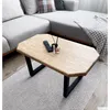 Living Room Furniture Wood Coffee Table Mid-Century Modern Handmade For Living Room With U-Shaped Legs Drop Delivery Home Garden Furni Otij4