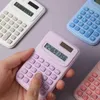 Calculators 1pc 8 siffror Desk Mini Calculator Financial Business Accounting Tool Home Office Calculator för elevernas skolkalkylator